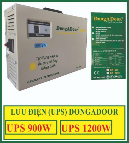 Bình lưu điện cửa cuốn Đông á Door