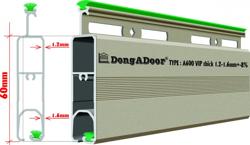 Cửa cuốn Đông Á Door A600