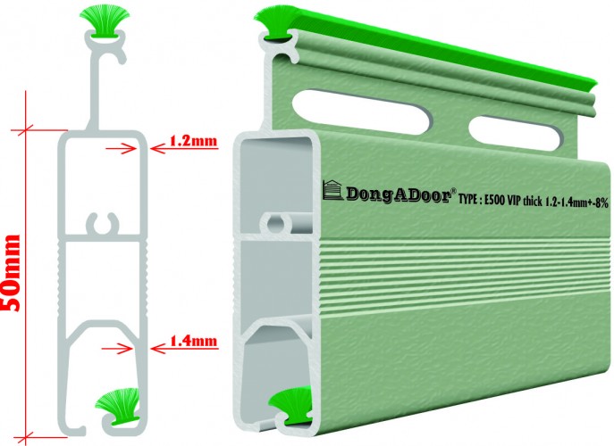Cửa cuốn Đông Á Door E500 VIP