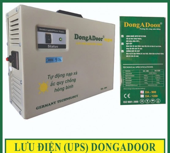 Cung cấp giá sỉ và lắp đặt tại nhà Bình lưu điện cửa cuốn các loại